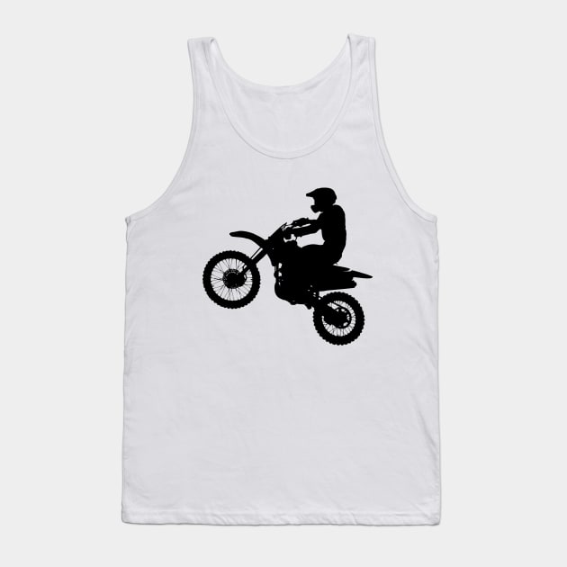 Dirt Bike Tank Top by GoshaDron